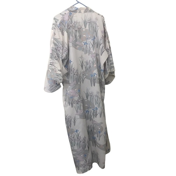 Japanese long maxi open duster kimono ONE SIZE - Picture 2 of 12